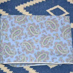 RALPH LAUREN Studio Paisley Oceanside Blue Duvet Cover 100% Cotton TWIN 2 AVAIL